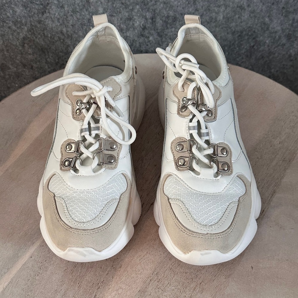 Berness Women Size 9 Chunky Platform Sneakers Thick Sole Walking Casual Trainers - Picture 2 of 16